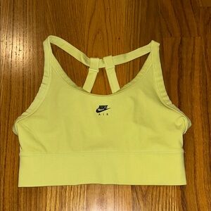 Nike Air Women's Neon Sports bra small
